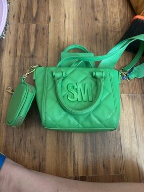 Steve Madden green crossbody bag